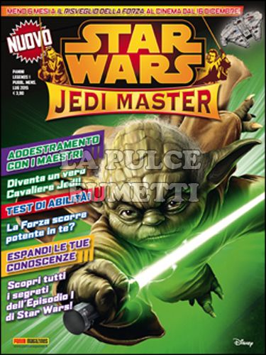 PANINI LEGENDS #     1 - STAR WARS - JEDI MASTER 1